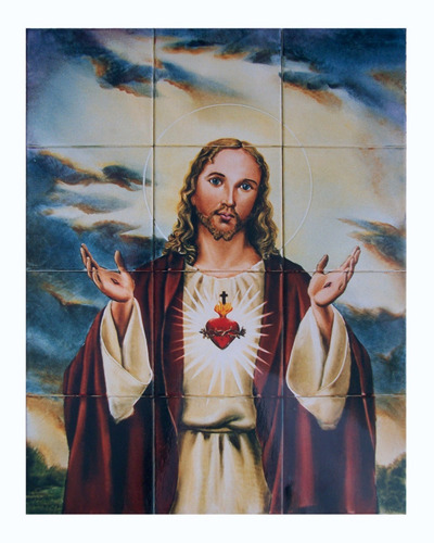 Imagen 8 de 10 de Imágenes Religiosas. Mayólicas. 1,05 X 0,75m (mre35)