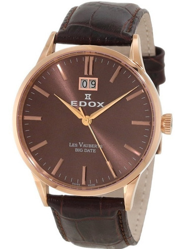Reloj Edox Quartz Les Vauberts 63001 37r Brir Invalesco