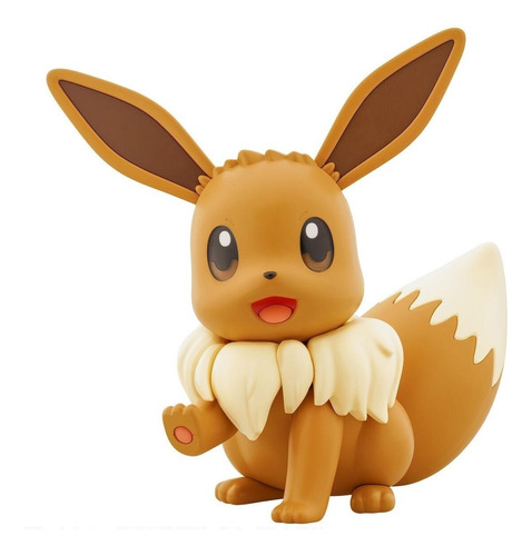 Pokemon Figura De Eevee Gigante Plamo Original De Bandai