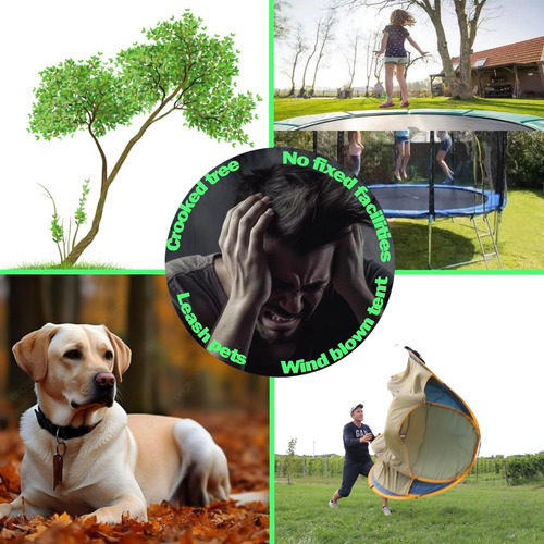 Juego De 37 Estacas De Árbol Resistentes Y Soportes Para Árb
