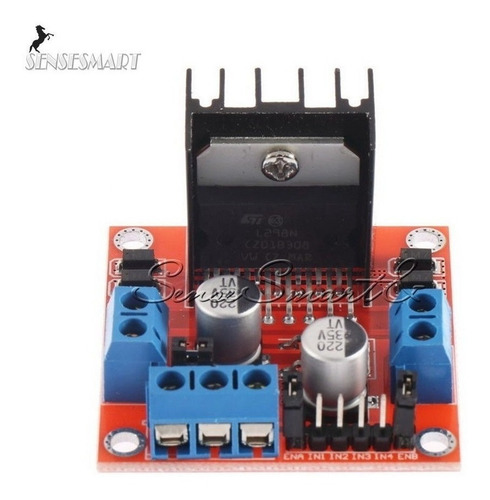 Imagen 5 de 5 de L298n Puente H Dual 25w L 298 N Cc Motor Para Arduino