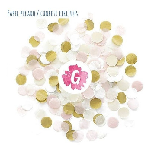 Globos Cristal Confetti Confeti Pastel Dorado Apto Helio