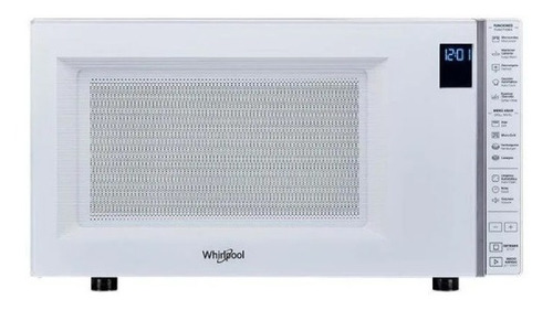 Microondas Whirlpool 30litros Con Grill Wmg30ab Blanco