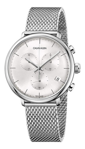 Reloj Calvin Klein High Noon K8m27126 Suizo Original En Caja