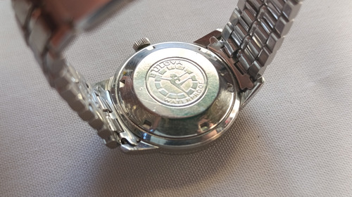 Reloj Bulova Snorkel Waterproof 666 Ft. Devil Diver 1965 Plateado Plateado Beige (Usado)