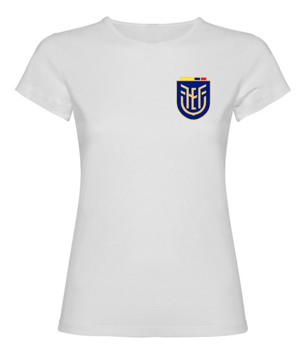 Polera De Mujer Selección Ecuador De Fútbol 