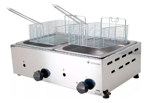 Freidora Fritador Industrial Venâncio 4.8 + 4.8l