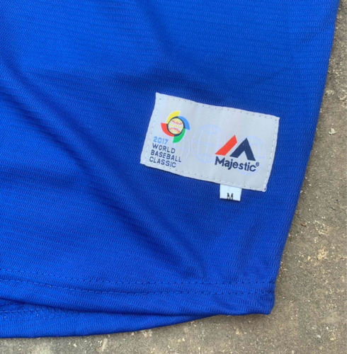 Imagen 6 de 9 de Camiseta Azul De Venezuela Clásico Mundial De Béisbol 2017