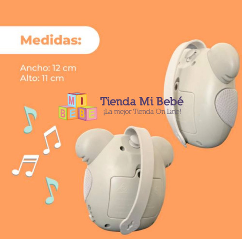 Cunero Musical Reproductor De Melodías Y Sonidos Naturaleza