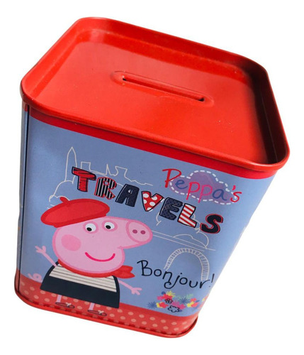 Peppa Pig Alcancia Travel Bonjour Ppr