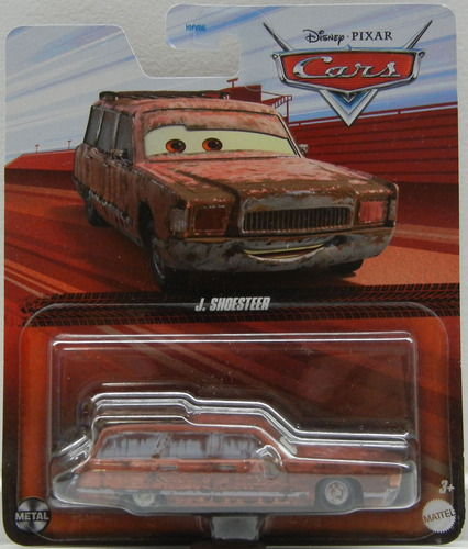 Disney Pixar Cars J. Shoesteer Vagoneta Peli Rayo Mcqueen