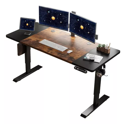 Mesa Escritorio con Altura Ajustable para Computador 100x60 cm