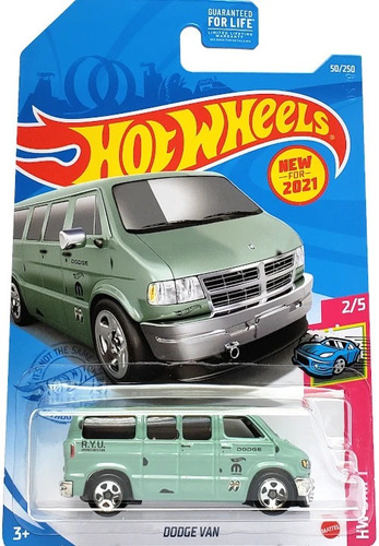 Hot Wheels - 1/5 - Dodge Van -  1/64 - Grx21