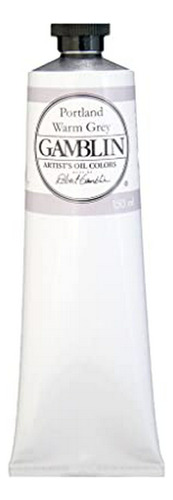 Art Paint - Aceite De Artista Gamblin, Tubo De 150 Ml, Gris 