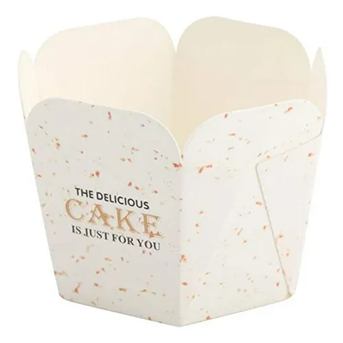 Cápsulas Para Hornear Mini Cupcakes, 100 Unidades, Blanco