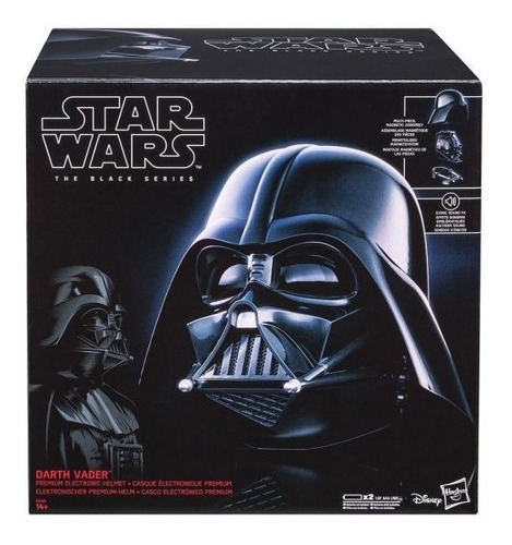 Imagem 1 de 5 de Star Wars Black Series Capacete Eletrônico Darth Vader E0328