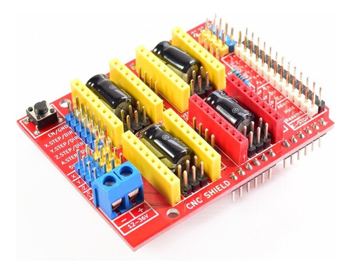 Cnc Shield 3d Printer Para Drivers Motor Pasos Diy Duinar