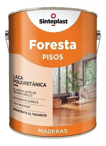 Foresta Pisos Laca Poliuretánica 4lt - Imagen Pinturerías - 