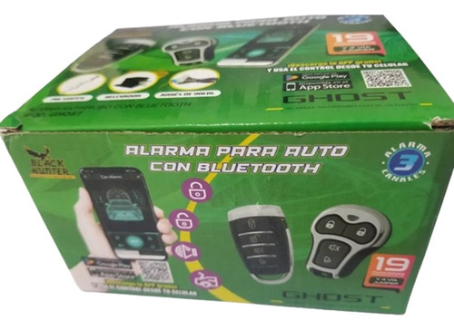 Alarma Para Auto Con Bluetooth 3canales 2 Controles
