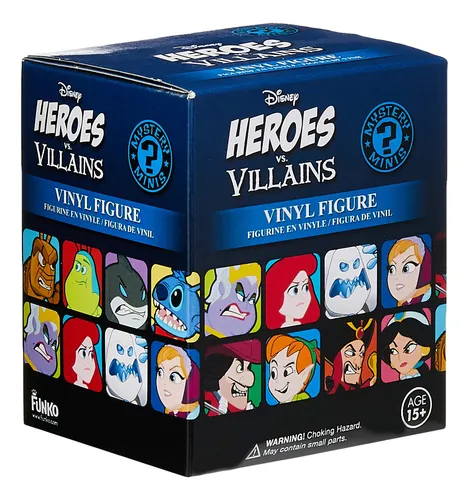 Miniaturas Misteriosas De Héroes Contra Villanos De Disney,