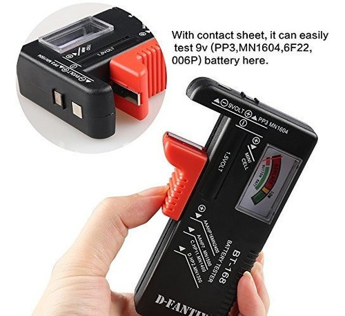 D Fantix Comprobador Bateria Para Aa Aaa 9 5 1,5 Celda