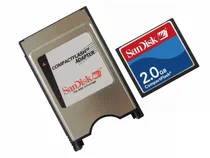 Comprar Adaptador Pcmcia Compact Flash Cf 2gb Sandisk Fanuc Cnc