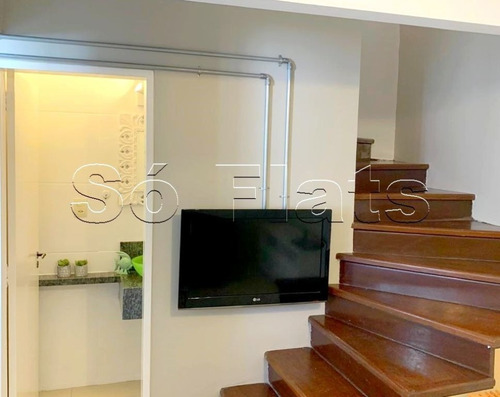 Imagem 11 de 15 de Apartamento Duplex Com Serviço De Lavanderia 1 Dorm 50m². - Sf32198