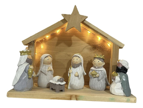 Estatua De De Navidad, Figura Del Nacimiento De Jesús Con