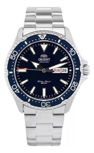 Reloj Orient Kamasu Autom. Diver 200m Ra-aa0002l19a Zafiro C