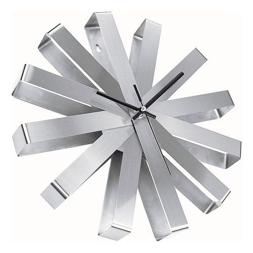 Zx Moderno Reloj De Pared Con Batería Movimiento De Plata