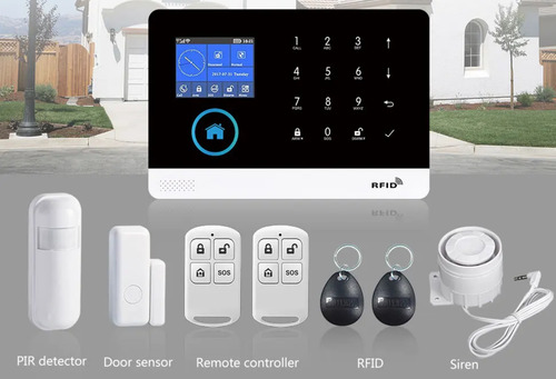 Kit Alarma Wifi Por App Configurada Lista Para Instalar