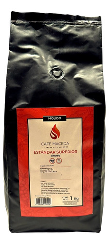 Café Maceda Estándar Superior Molido 100% Puro X 1000 Gr.
