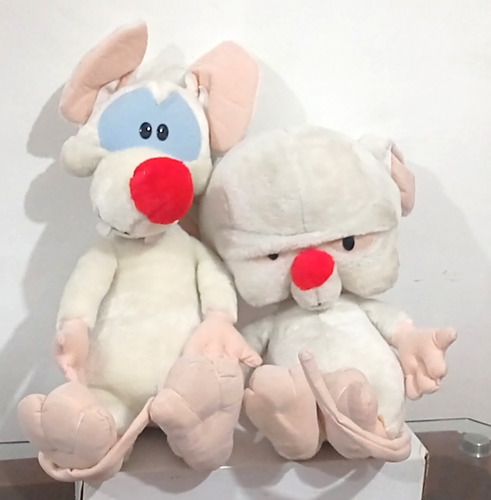 Pinky Y Cerebro, Peluches Originales, Vintage.