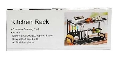 Estante Multiuso De Cocina Rack Escurridor De Vajillas