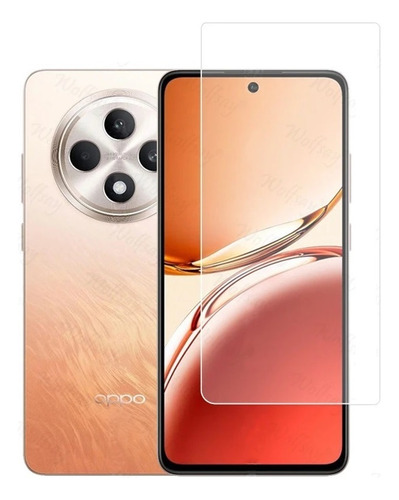 Mica Protector Templado Para Oppo Reno 12f Pantalla Camara