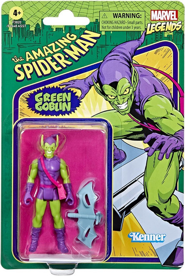 Hasbro Marvel Legends Retro , Green Goblin Duende Verde | MercadoLibre