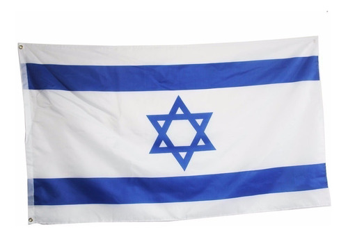 Bandeira Israel Dupla Face 1,50x0,90mt!