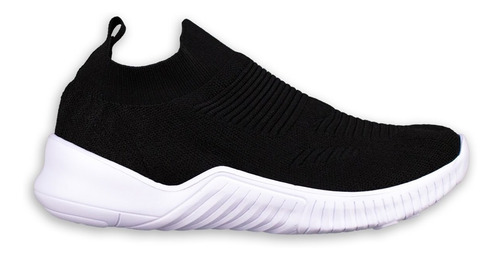 Imagen 2 de 6 de Tenis Sneka Original Mujer Hombre Negro 23 Al 28 Ruler