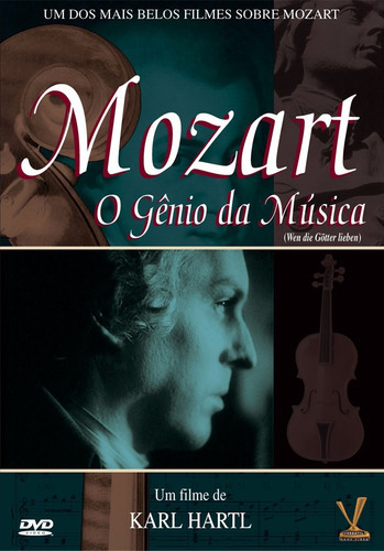 Mozart - O Gênio Da Música - Dvd - A Vida Do Compositor