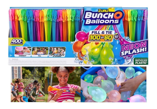 420 Globos Para Llenar Con Agua Buncho Balloons Zuru