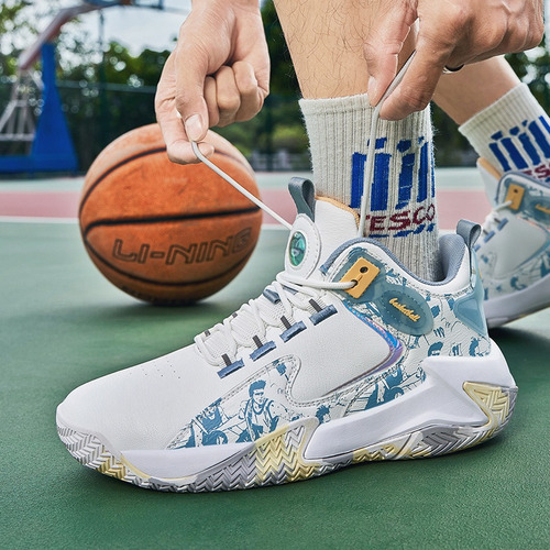 Zapatillas De Baloncesto Antideslizantes Y Transpirables