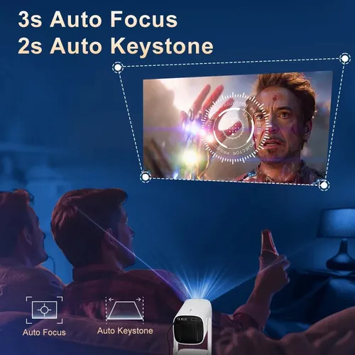 Proyector De Imagen Led Recargable K2