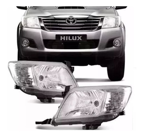 Juego Optica Toyota Hilux 2012 2013 2014 2015