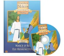 Comprar Desenhos Bíblicos Bíblia Em Desenhos Coleção 18 Dvds