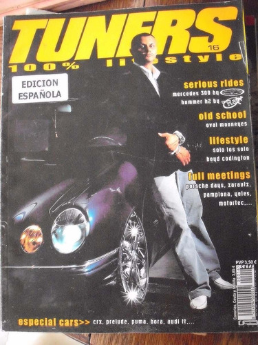 Revista Tuners Crx/ Prelude/ Puma/ Bora/ Audi Tt  N°16 2003