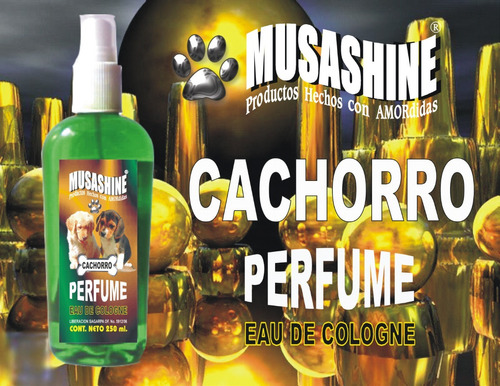 Perfume Para Mascotas  ( Hembra- Macho - Cachorro ) 250 Ml.
