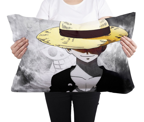 Cojin Almohada One Piece, Anime, Luffy, Colorido, Durable