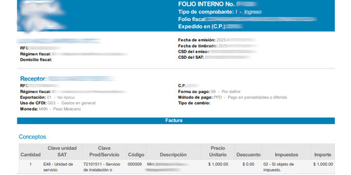 Factura Electrónica Ilimitada Contpaq I Vende Inicial, Anual