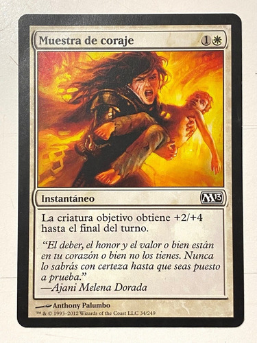 Cartas Magic Show Of Valor - Instant Mtg Nps