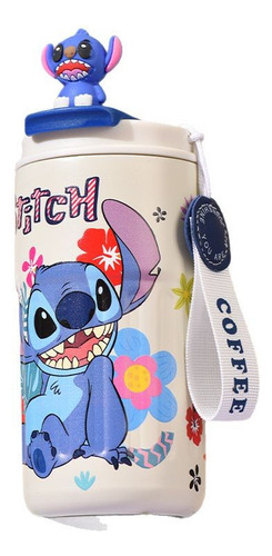 Taza De Café Con Pajita Y Termo De Acero Inoxidable Con